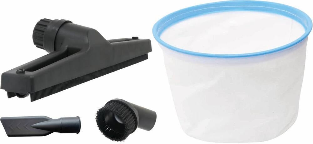 Aspirateur eau et poussière 60L 230V 2400W cuve inox basculante/2 moteurs