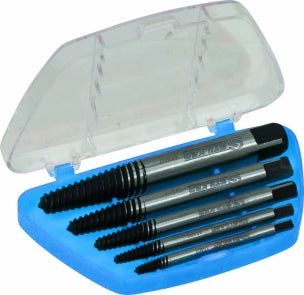 JEU 5 EXTRACTEURS DE VIS CHROME MOLYB/BLISTER