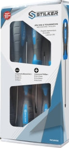 JEU DE 6 TOURNEVIS MECANICIENS / PHILLIPS