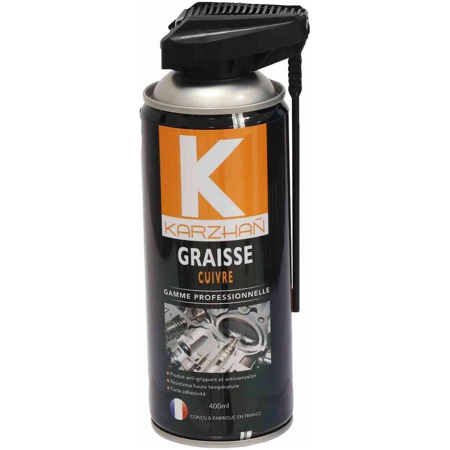 Aérosol Karzhan 400ml graisse au cuivre