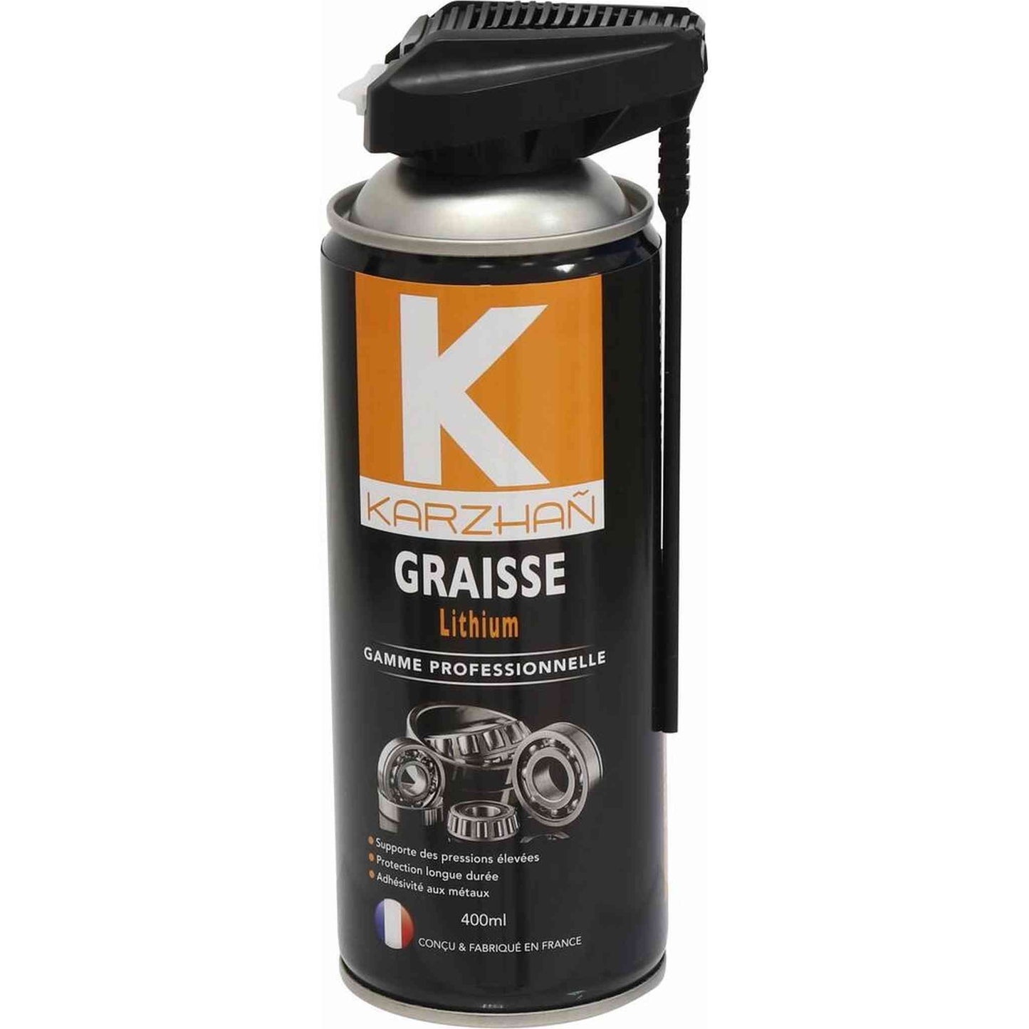 Aérosol Karzhan 400ml graisse au lithium