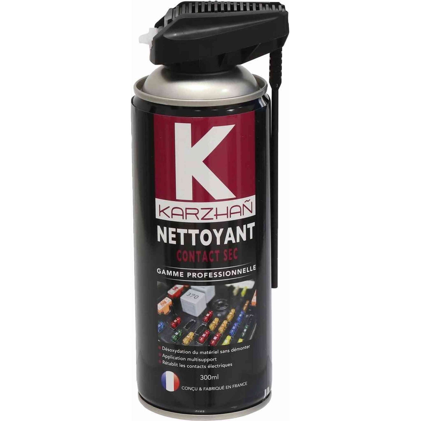 Aérosol Karzzhan 300ml nettoyant contact sec