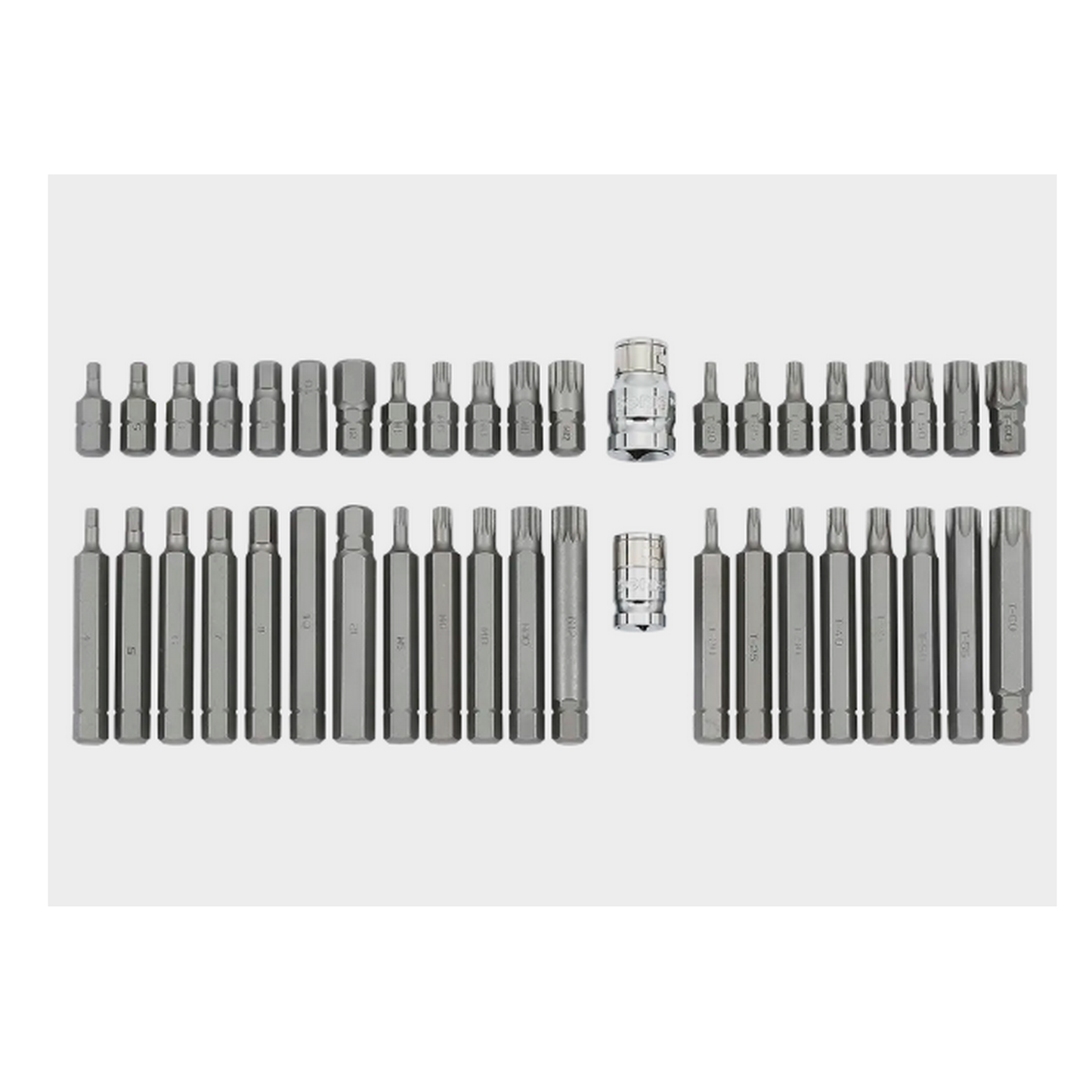 Boîte embouts de vissage et adaptateurs 42-pcs. Sonic