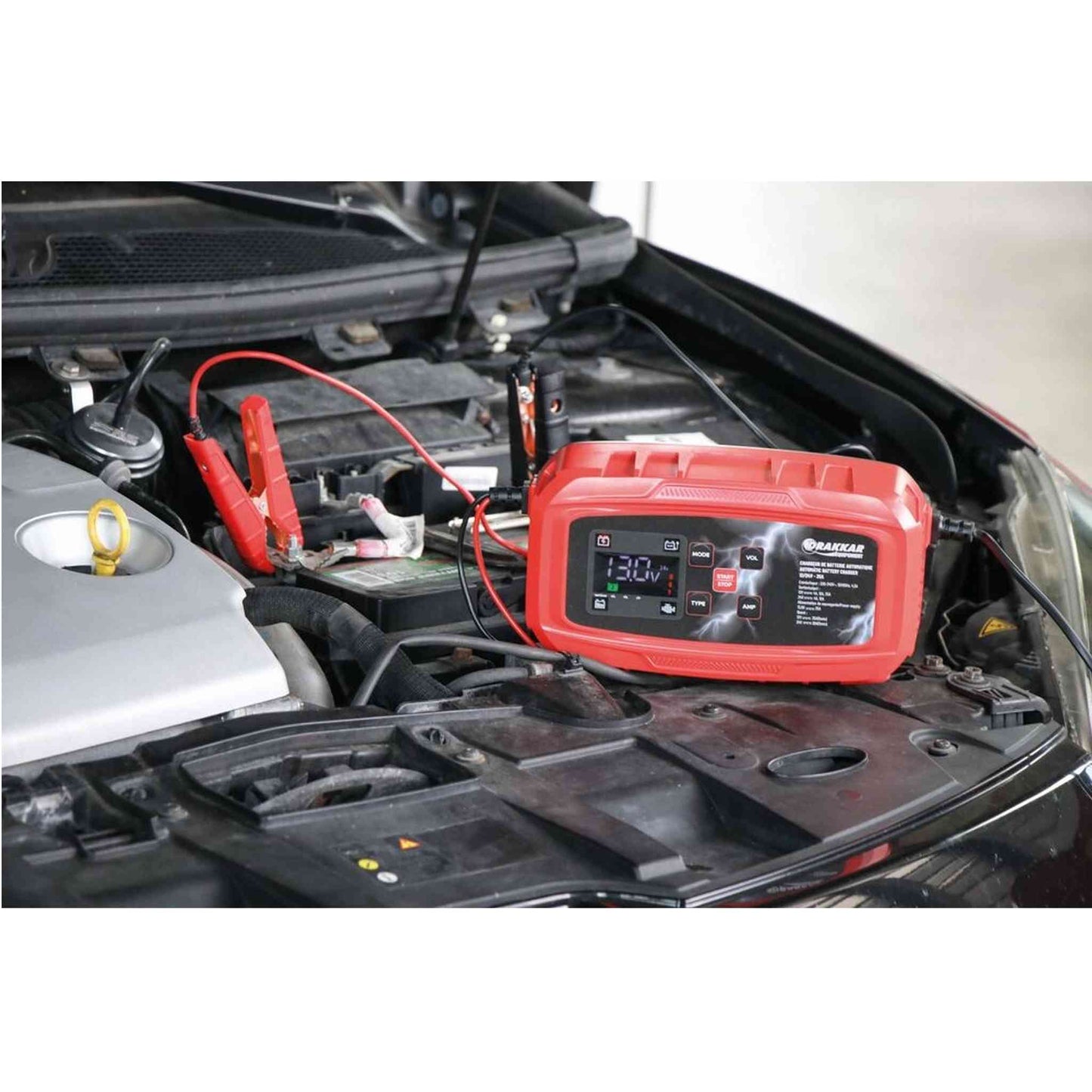 CHARGEUR DE BATTERIE AUTOMATIQUE 12/24V 25A