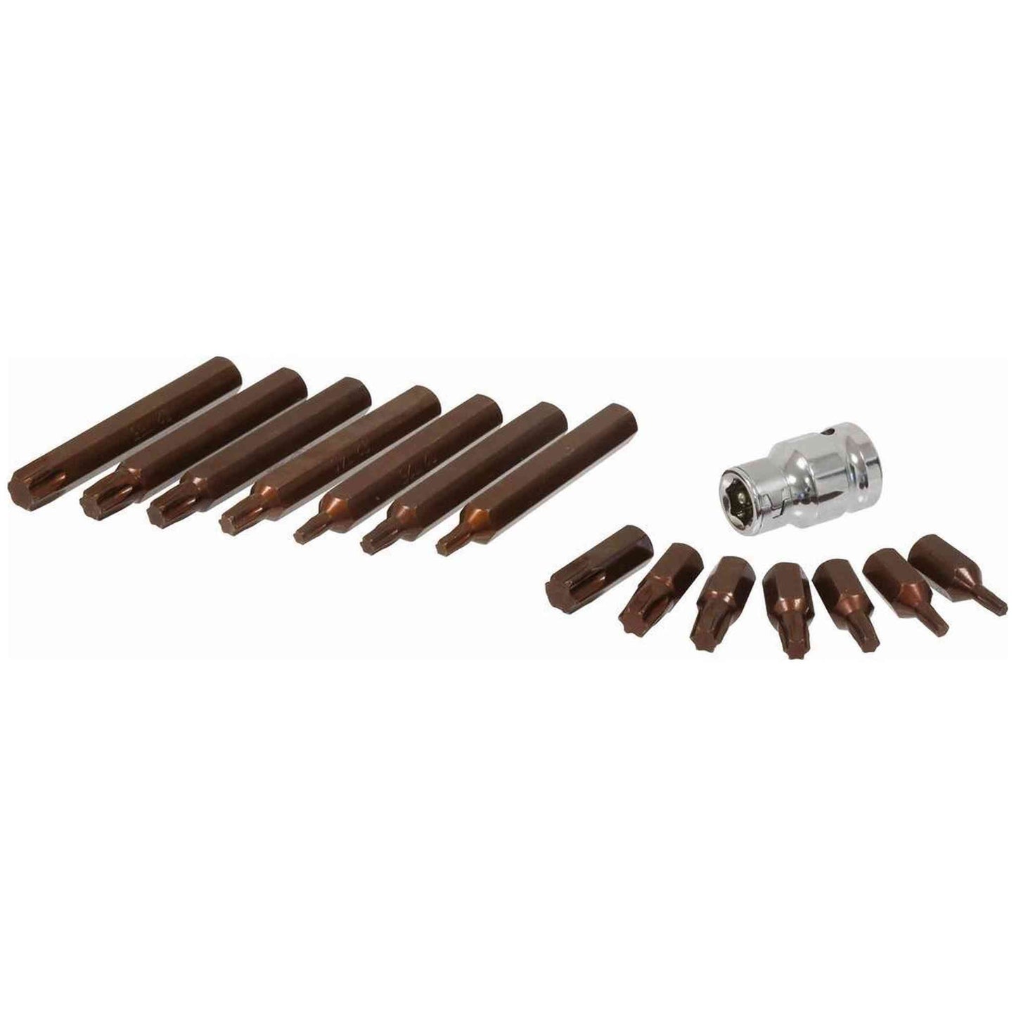 COFFRET DE 15 EMBOUTS DE VISSAGE TORX