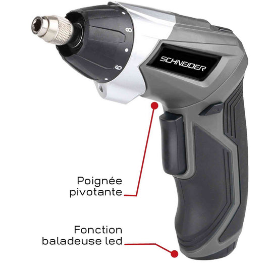 COFFRET VISSEUSE 3.7V + EMBOUTS