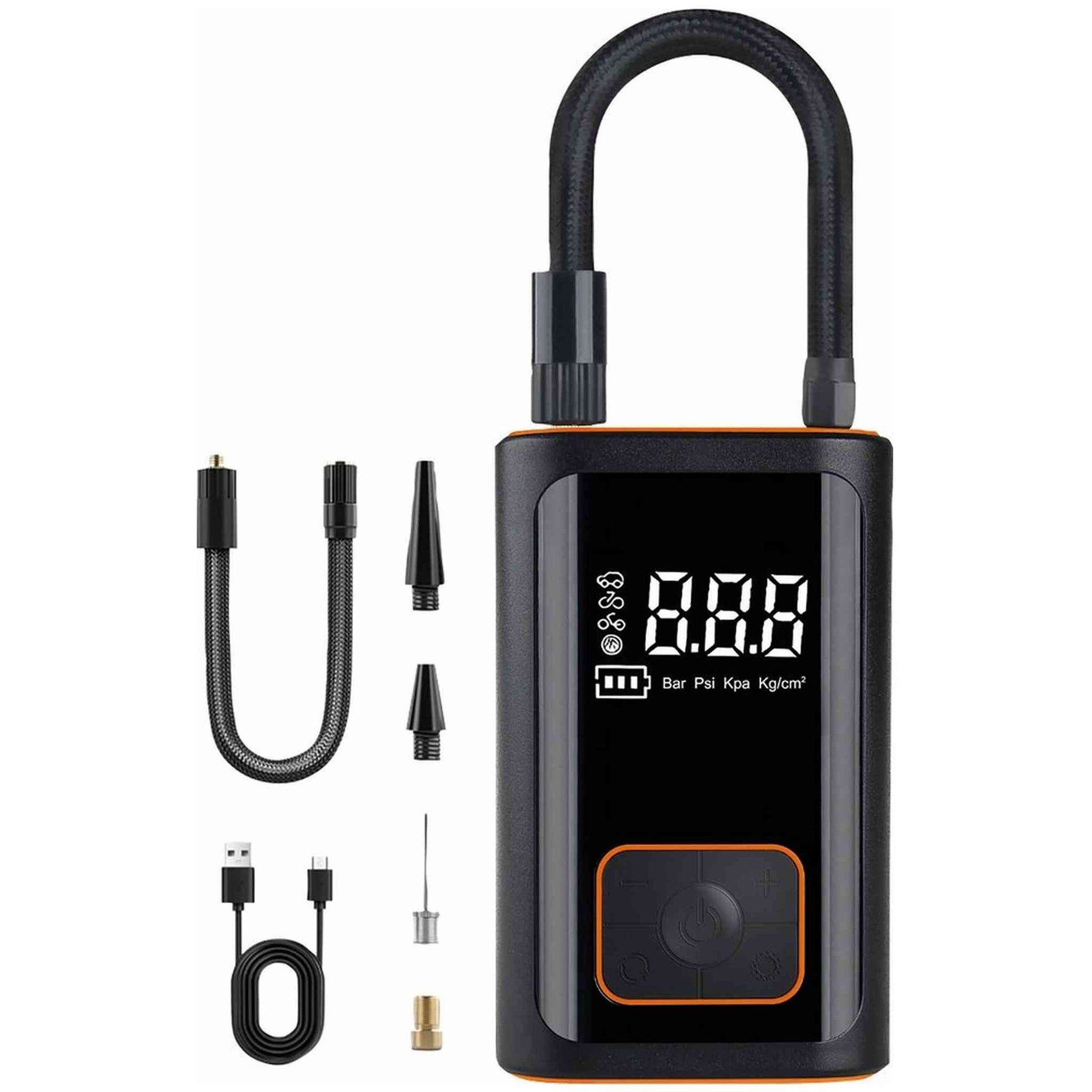 Gonfleur portable sans fil rechargeable