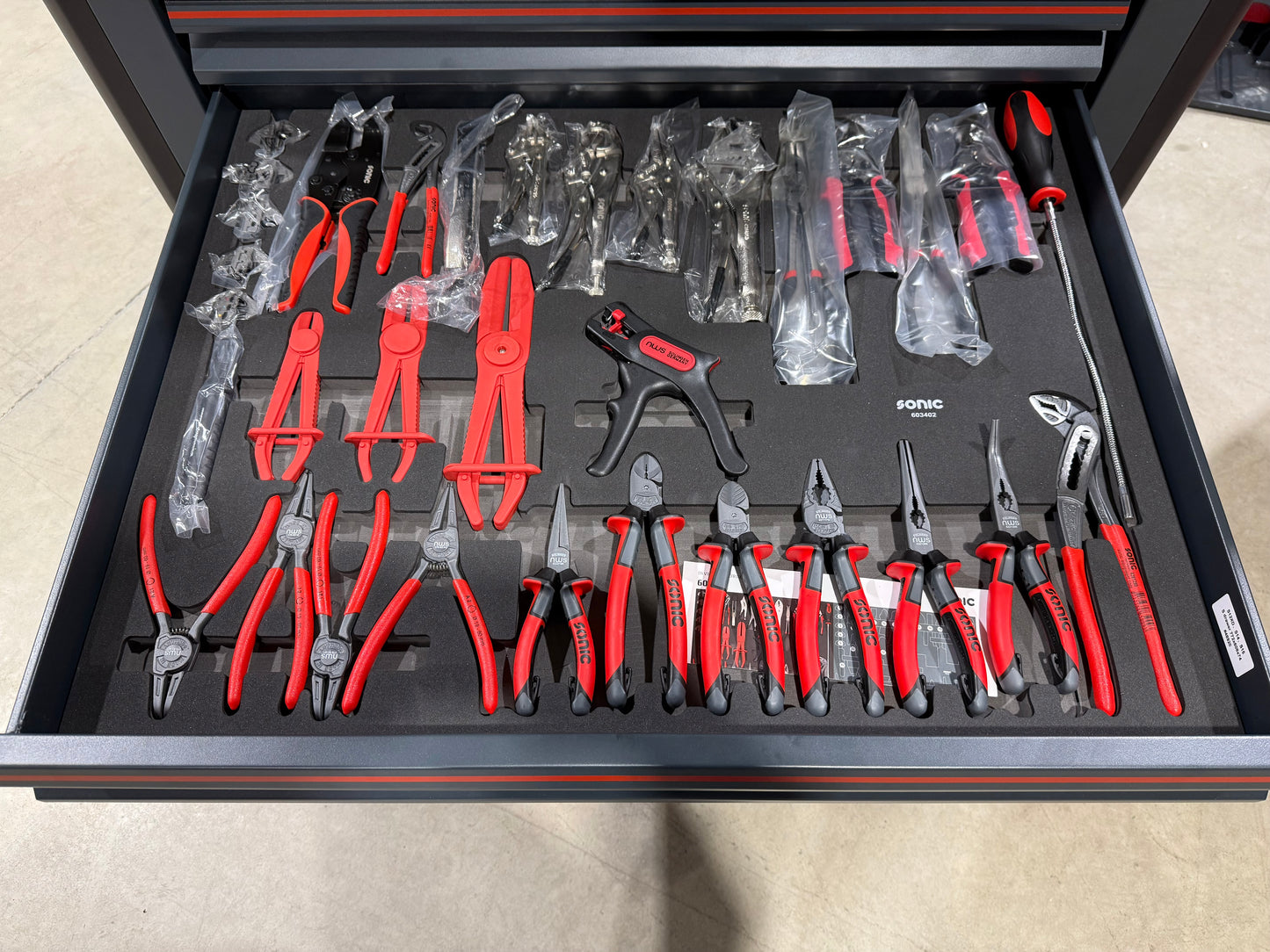 Servante S12XD NEXT contenant 654-outils