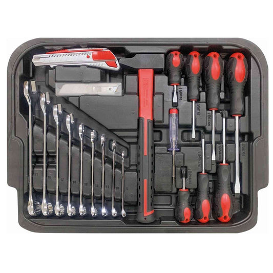 MALLETTE DE DEPANNAGE 133 PCS 1/2" + 1/4"