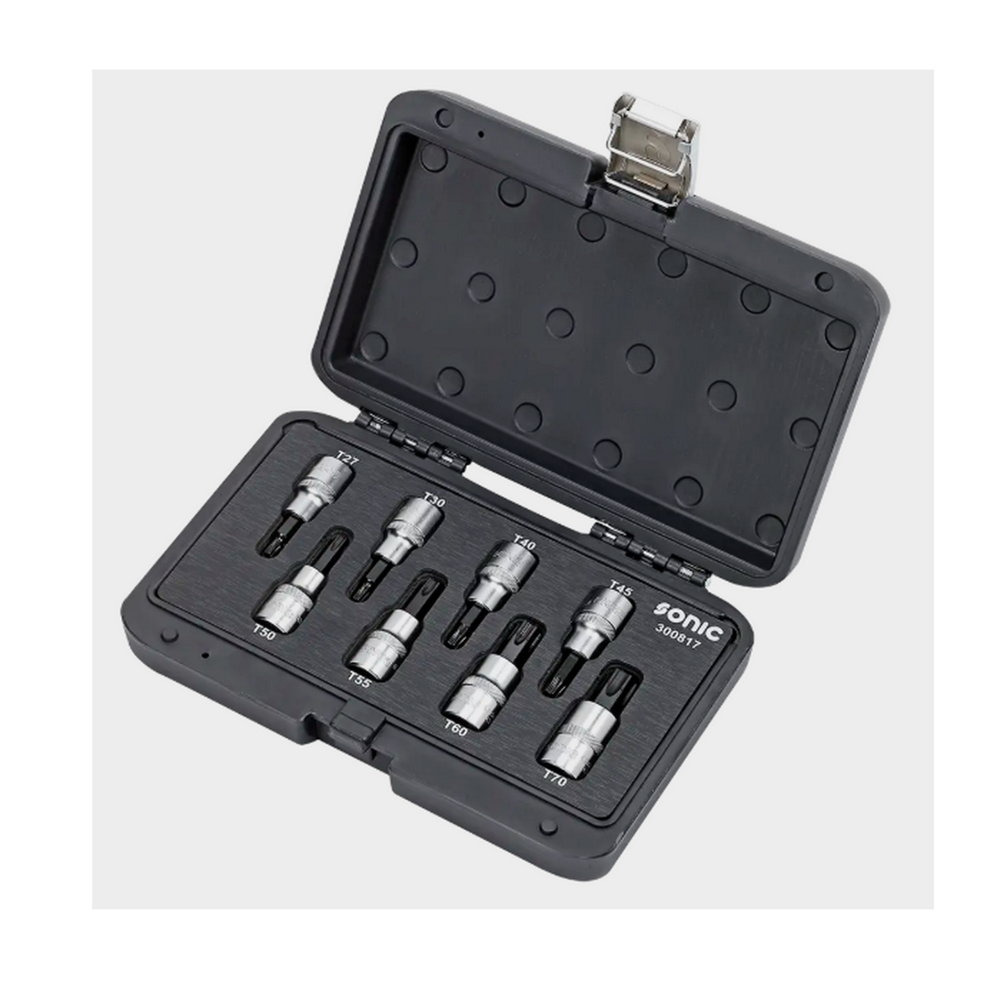 Malette empreintes courtes Torx 1/2'' 8-pcs.Sonic