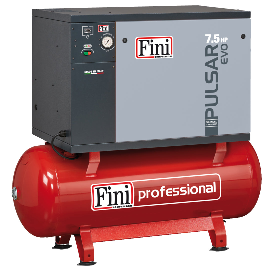 PULSAR BK119/500/7.5 - Compresseur à piston insonorisé 7,5 CV 500 litres