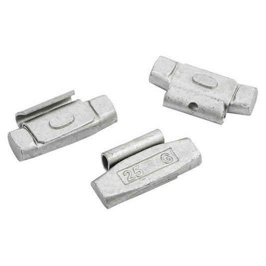 Poids à clipser Fivestars - jantes acier - FE - 25g