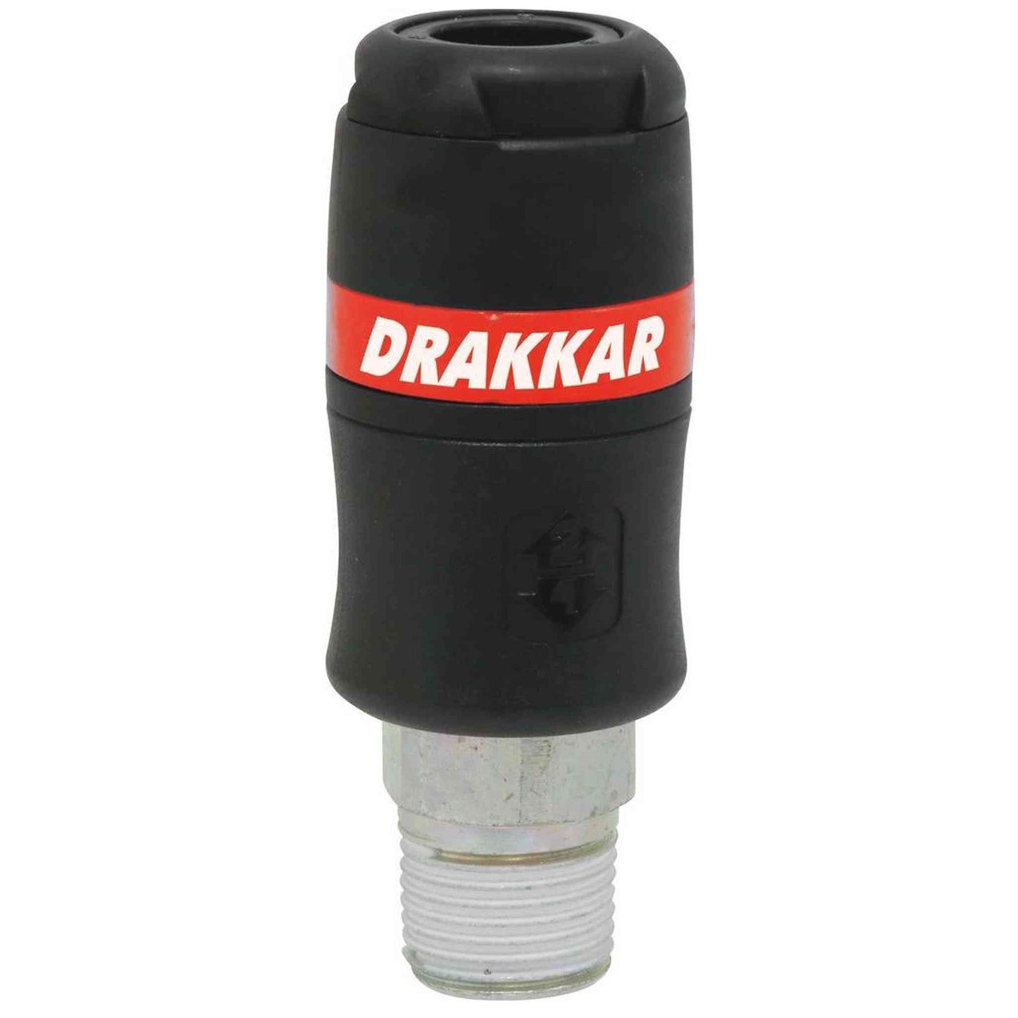 RACCORD RAPIDE DOUBLE SECURITE FILETE 1/2"M D.8 VRAC