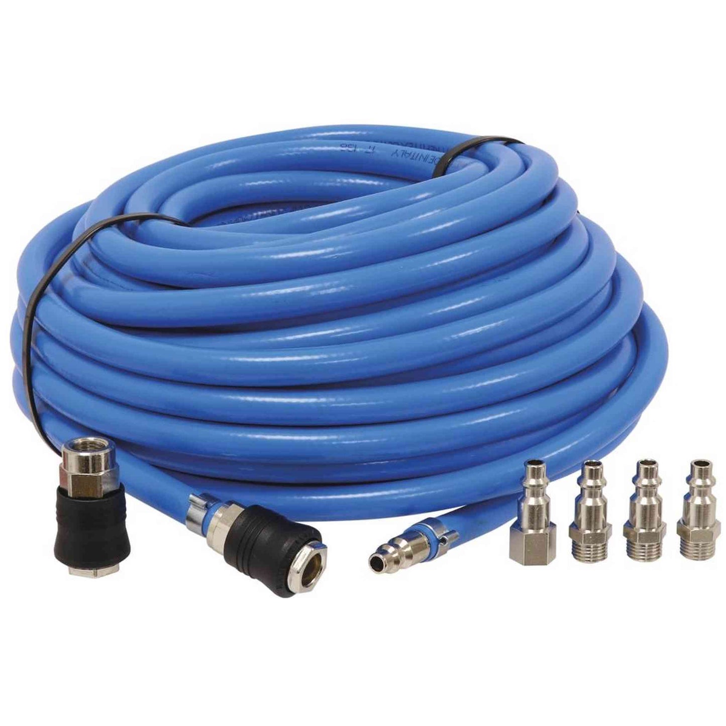 RALLONGE TUYAU AIR D.8MM 20M + 5 RACCORDS