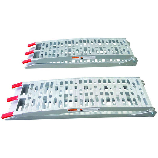Rampes aluminium pliantes 680Kg 2000mm - lot de 2 pcs