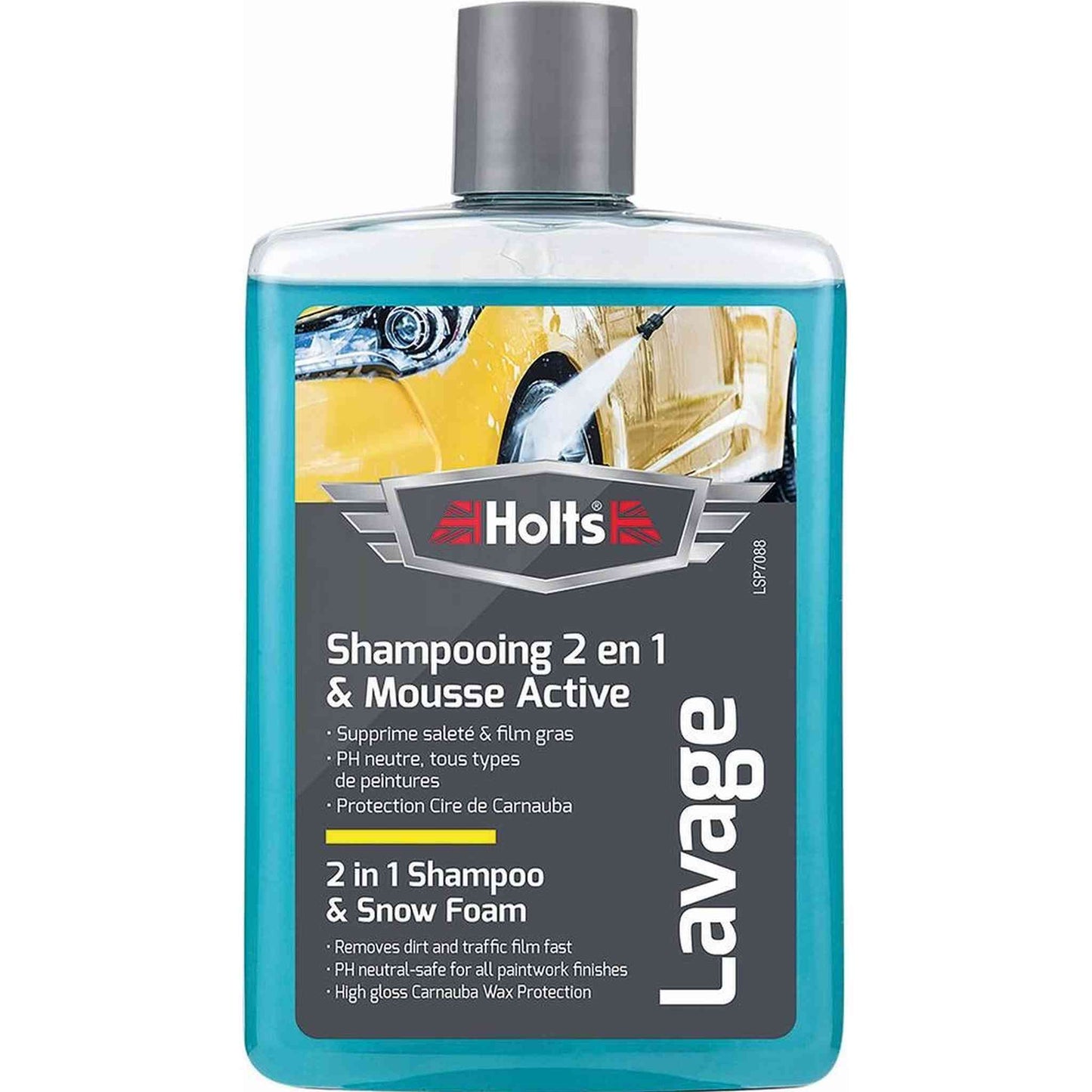 Shampoing super moussant + cire 475ML