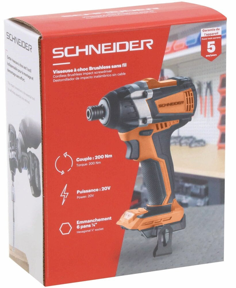 Visseuse à chocs brushless 20V 200/350Nm