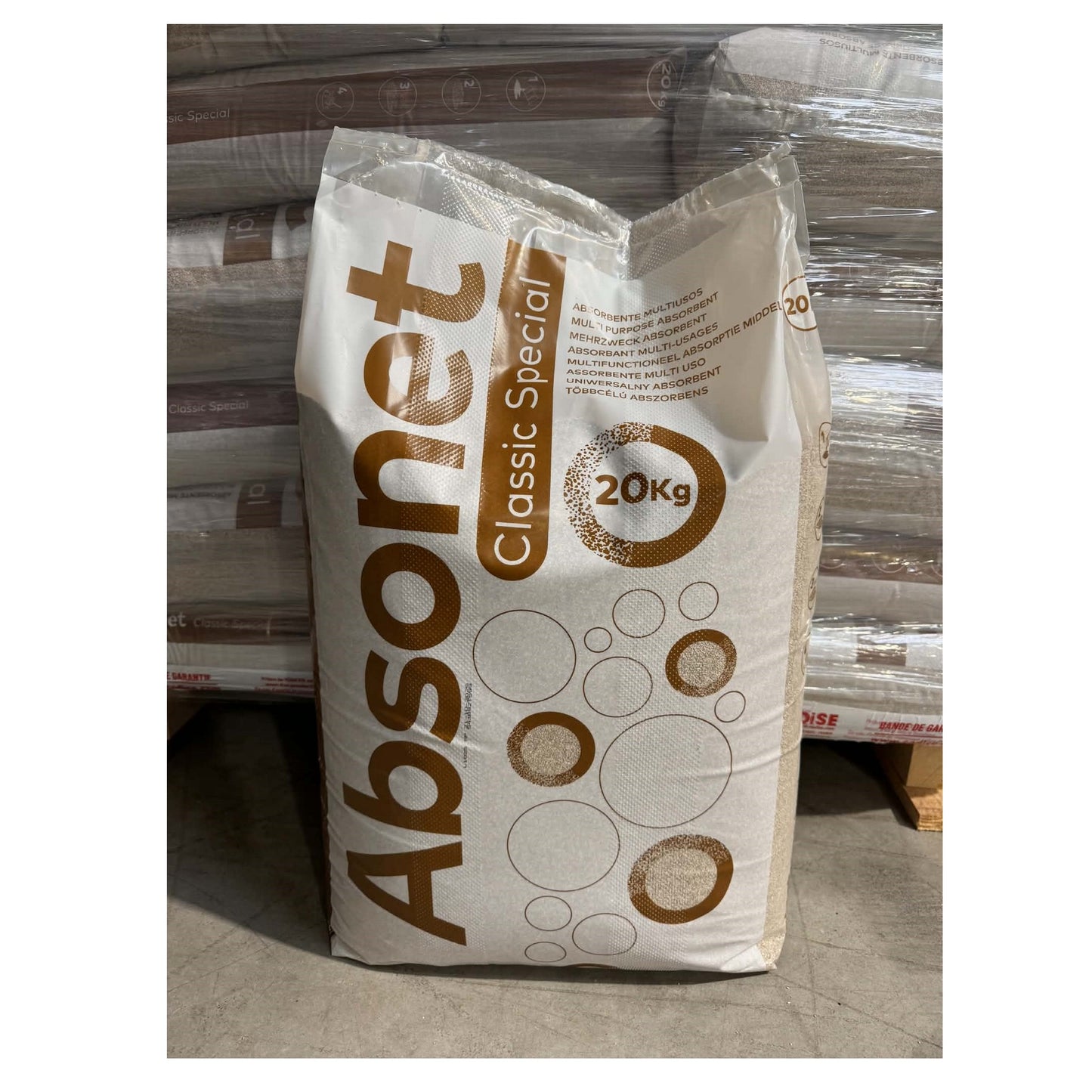 Absorbant minéral Sépiolite - sac de 40L 20kg