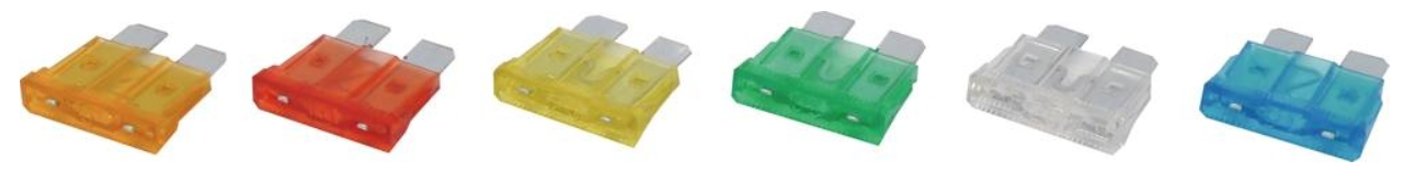 Assortiment de 120 fusibles enfichables