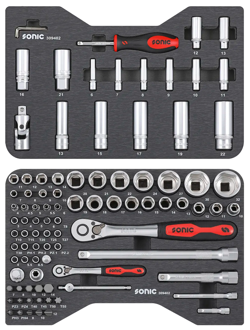 Coffret BMCS douilles 94-pcs.