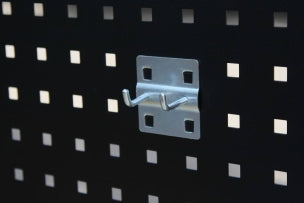 BROCHE DOUBLE COURTE POUR FOND PERFORE