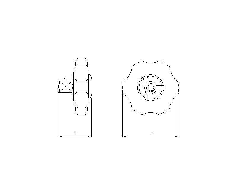Cliquet paume 3/8'' 72 dents