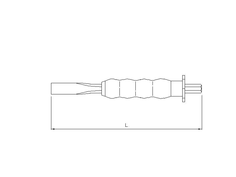 Burin 220mm de 24 sfs