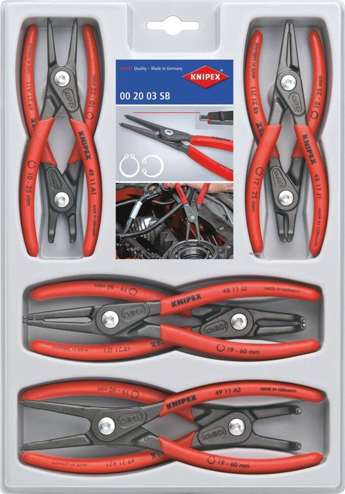Composition de 8 pinces Précision *KNIPEX*