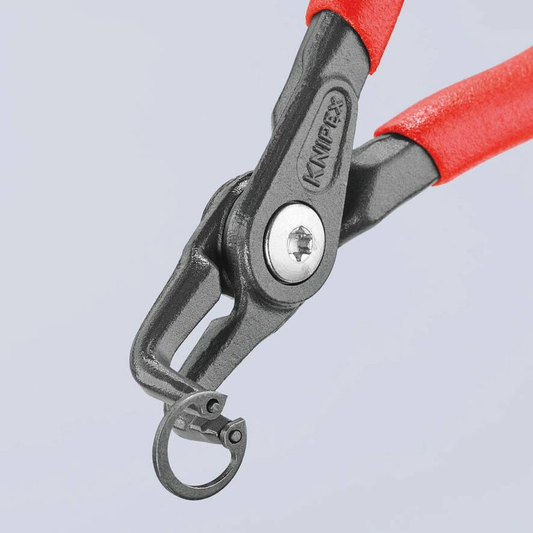 Pince coudée à 90° 130mm pour circlips intérieur 12/25mm