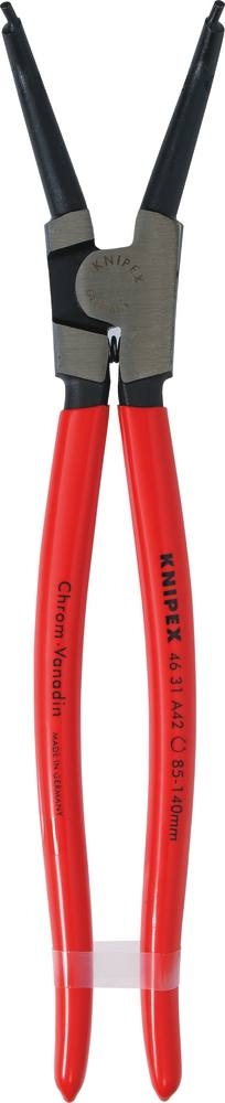 Pince coudée à 45° 310mm pour circlips extérieur 85/140mm