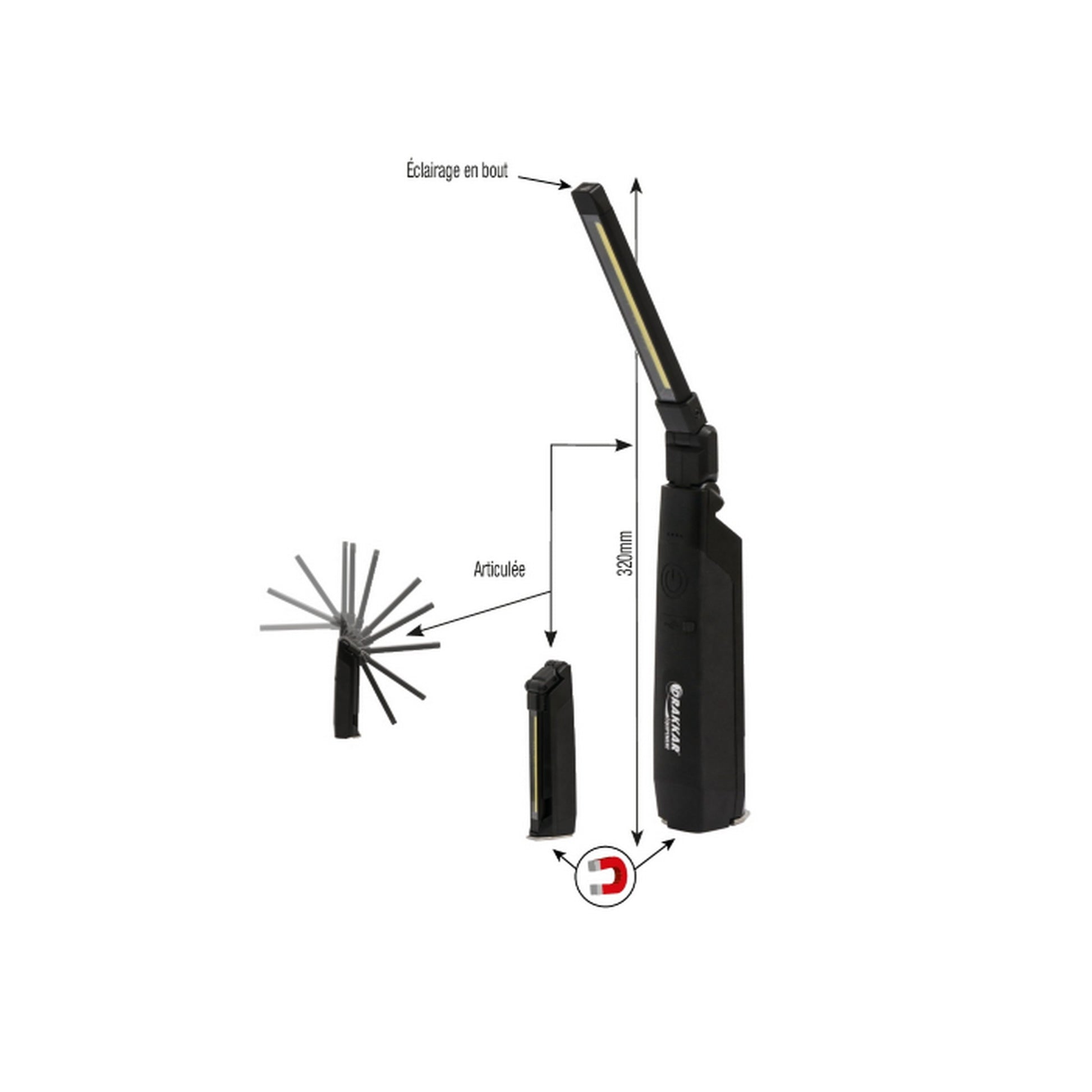 02220 baladeuse d atelier articulee