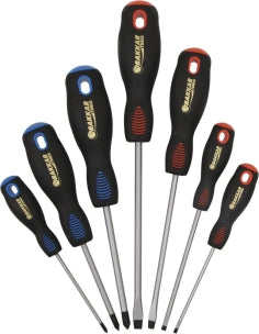 JEU 7 TOURNEVIS LAME CLASSIQUE *DT*