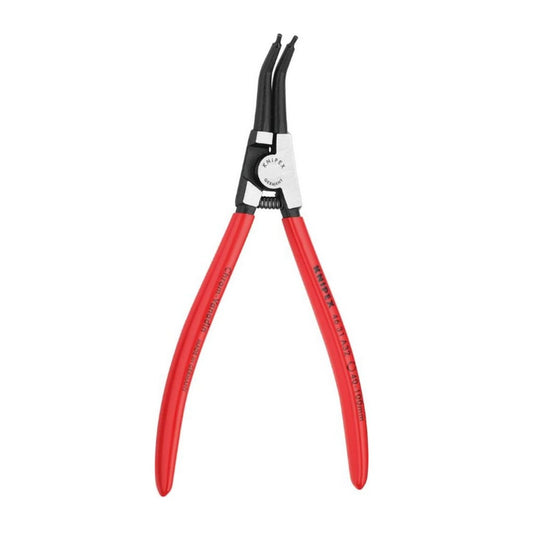 Pince coudée à 45° 210mm pour circlips extérieur 40/100mm