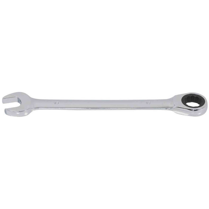 12 CLES MIXTES DROITES A CLIQUET EN MALLETTE - 8 A 19MM