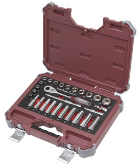 COFFRET DOUILLES 3/8 28 PCS