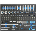 Servante d'Atelier Équipée 5 Tiroirs – 153 Pièces sur Modules Mousse