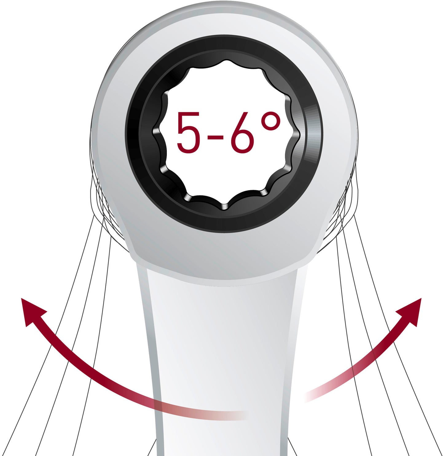 CLE MIXTE A CLIQUET REV CLICK 9MM