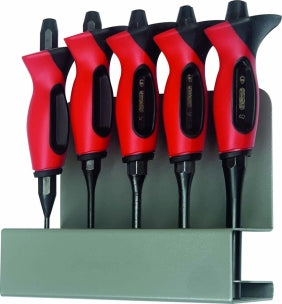 CHASSE-GOUPILLE 3/4/5/6/8MM MANCHE BI-MATIÈRE - PRESENTOIR DE 5PC