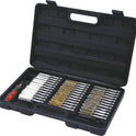Brosse goupillon inox-nylon-laiton - coffret de 38 pcs