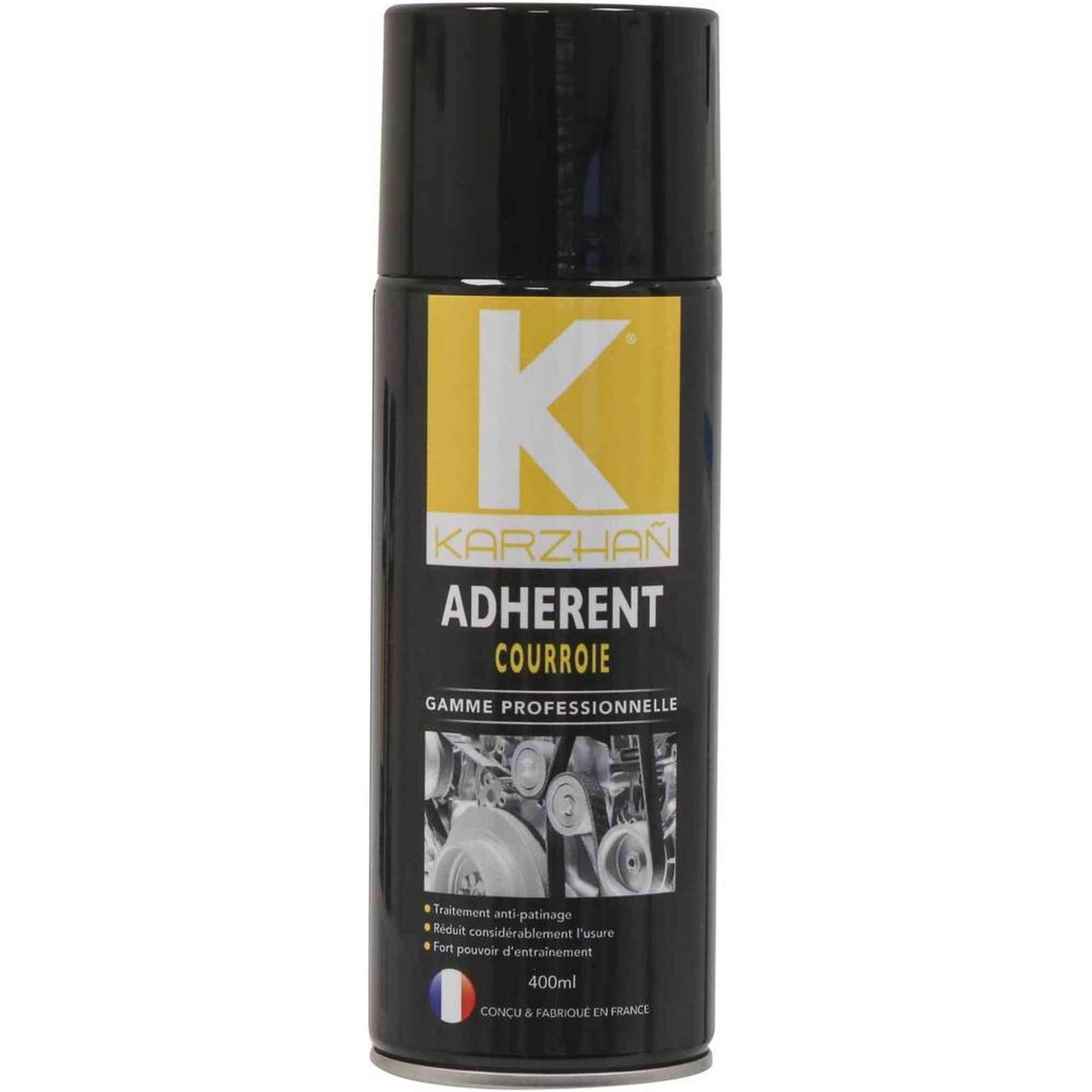 Aérosol Karzhan 400ml adhèrent courroies