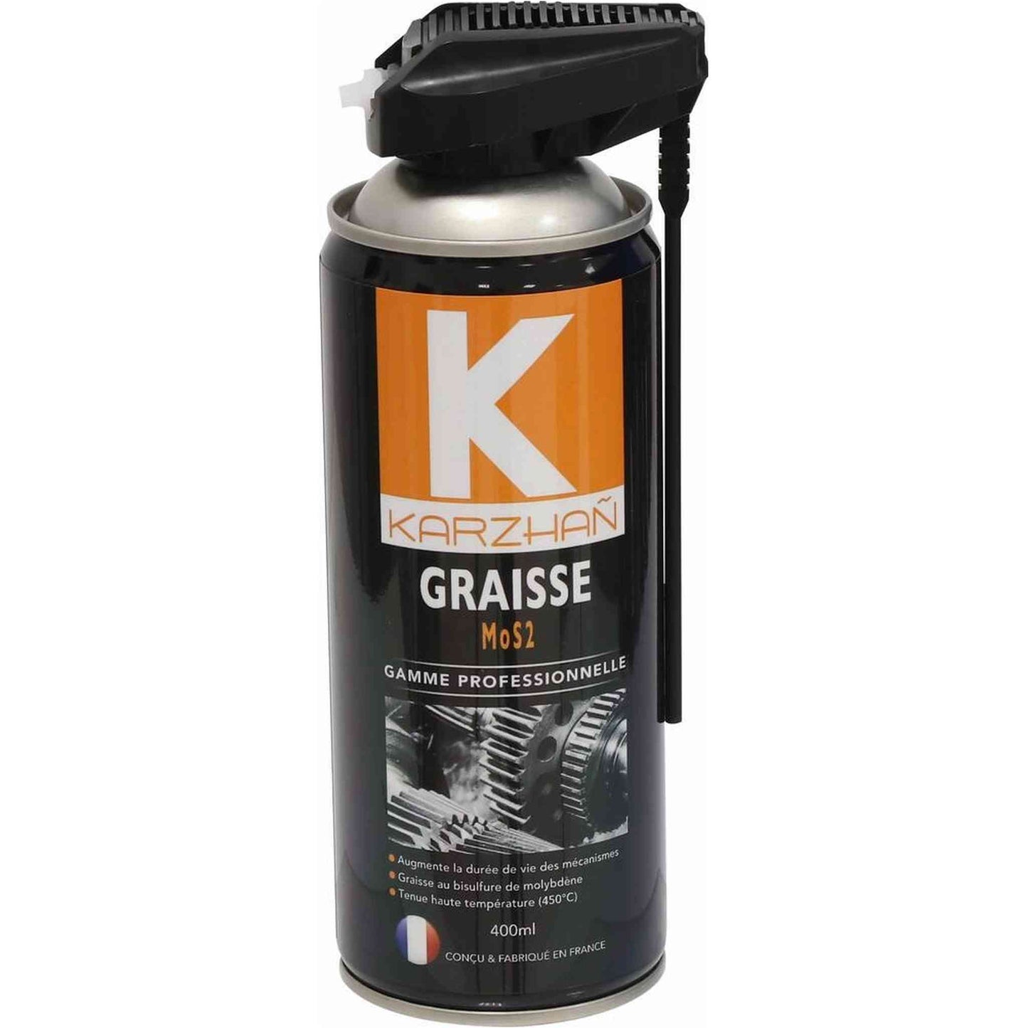 Aérosol Karzhan 400ml graisse MOS2