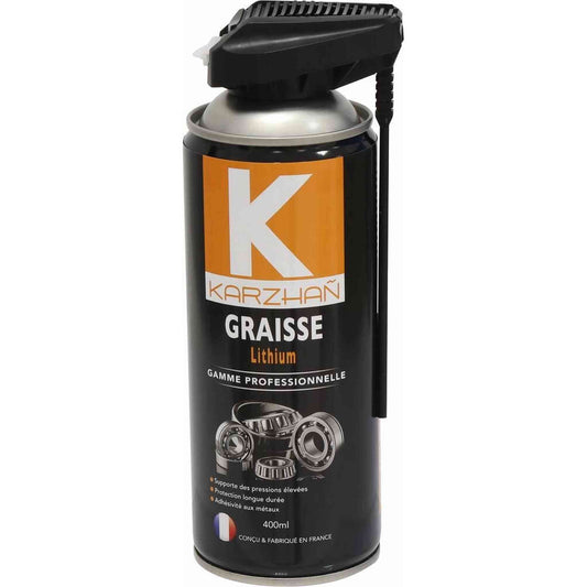 Aérosol Karzhan 400ml graisse au lithium