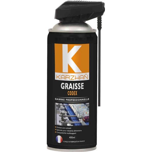 Aérosol Karzhan 400ml graisse codex