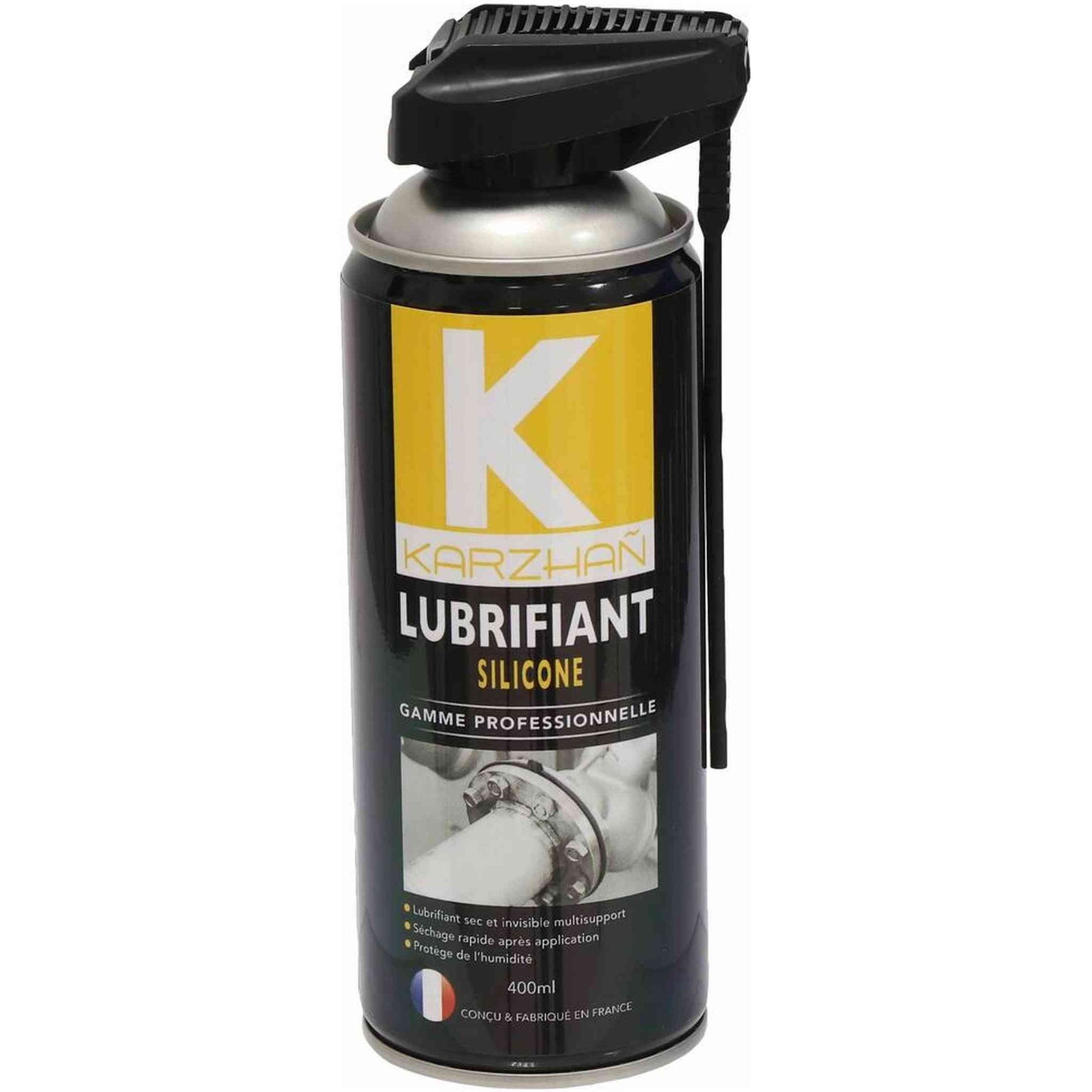 Aérosol Karzhan 400ml lubrifiant silicone