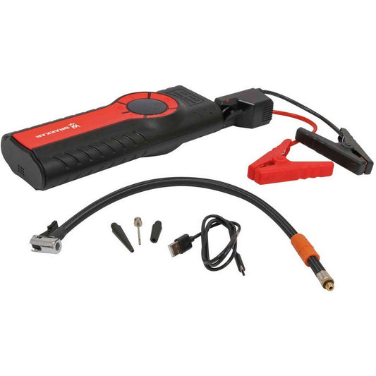 Booster 12V 1200A avec power bank 12000mAh et gonfleur