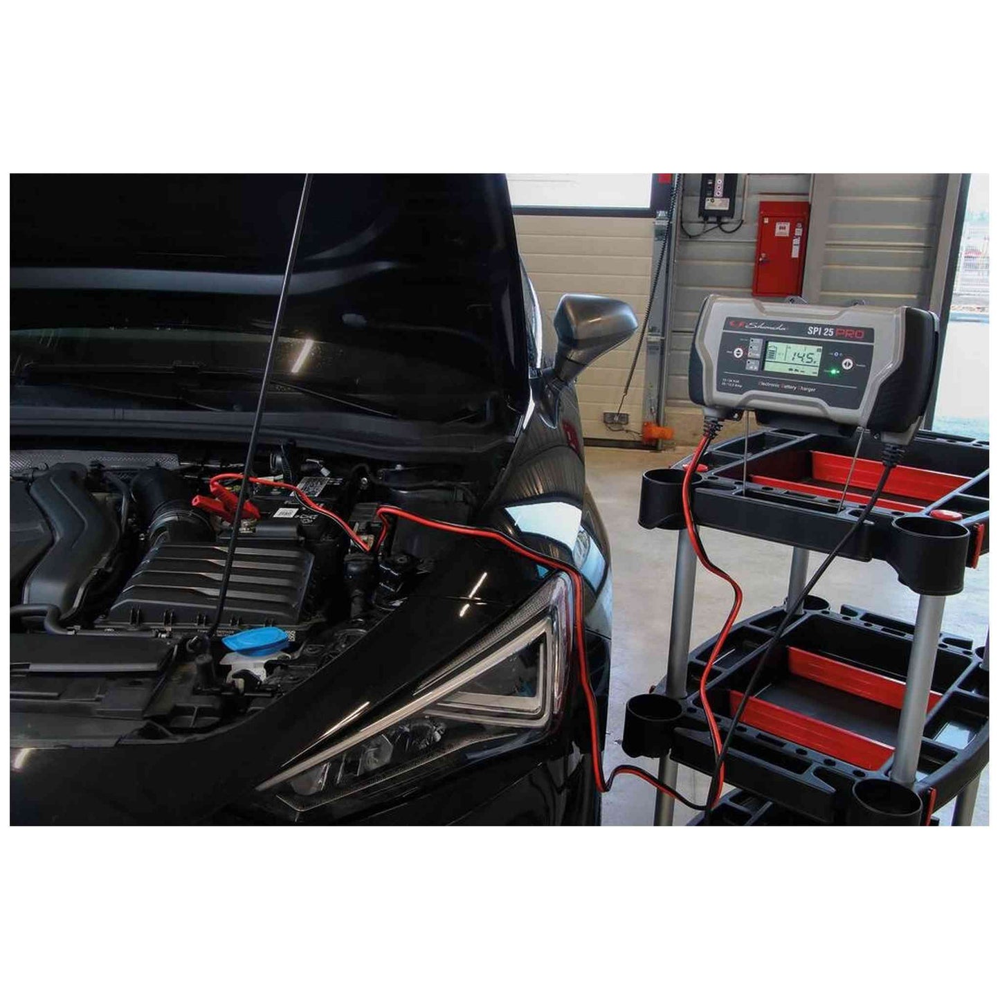 CHARGEUR DE BATTERIE AUTOMATIQUE 12/24V-25/12,5A - SPI 25 PRO