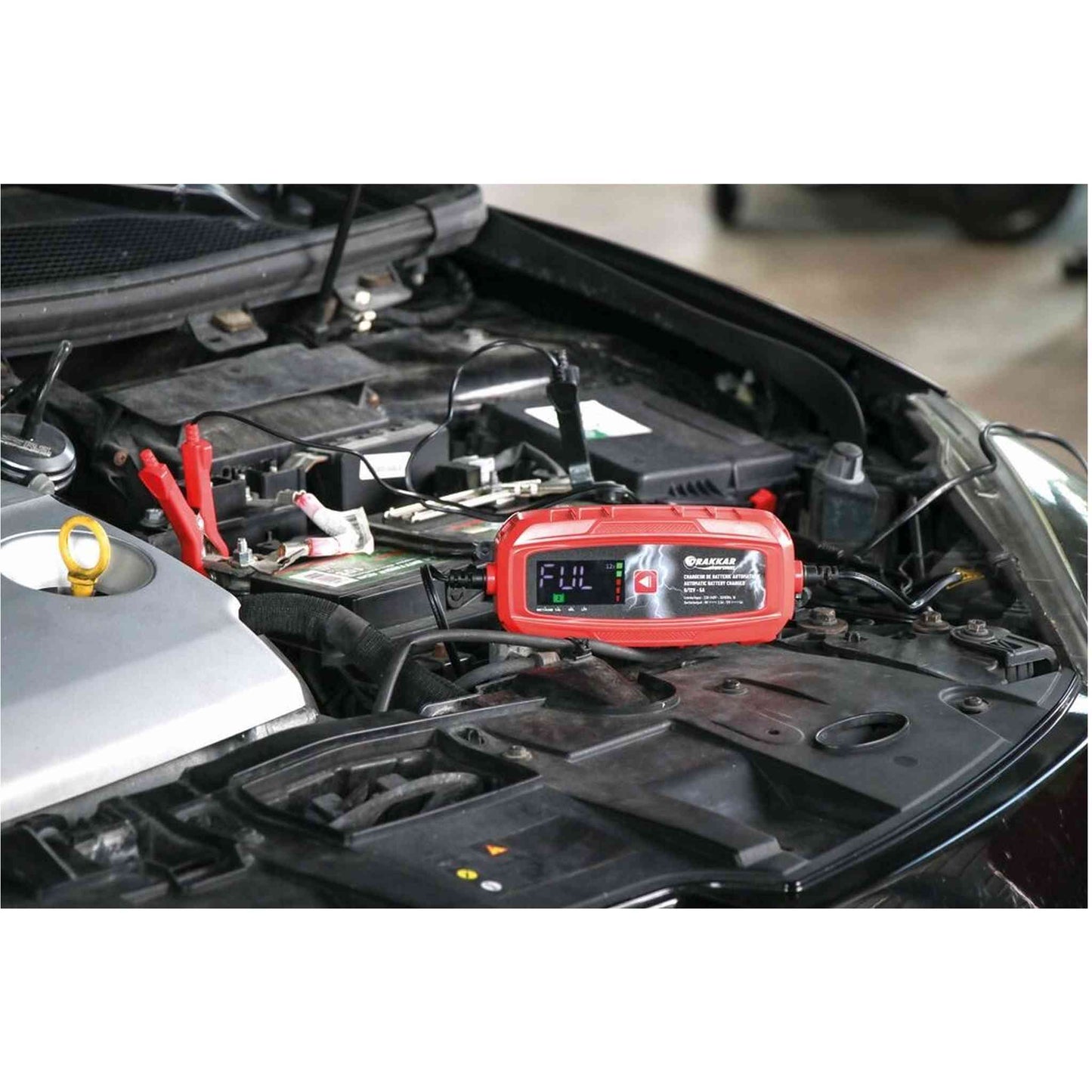 CHARGEUR DE BATTERIE AUTOMATIQUE 6/12V - 5A