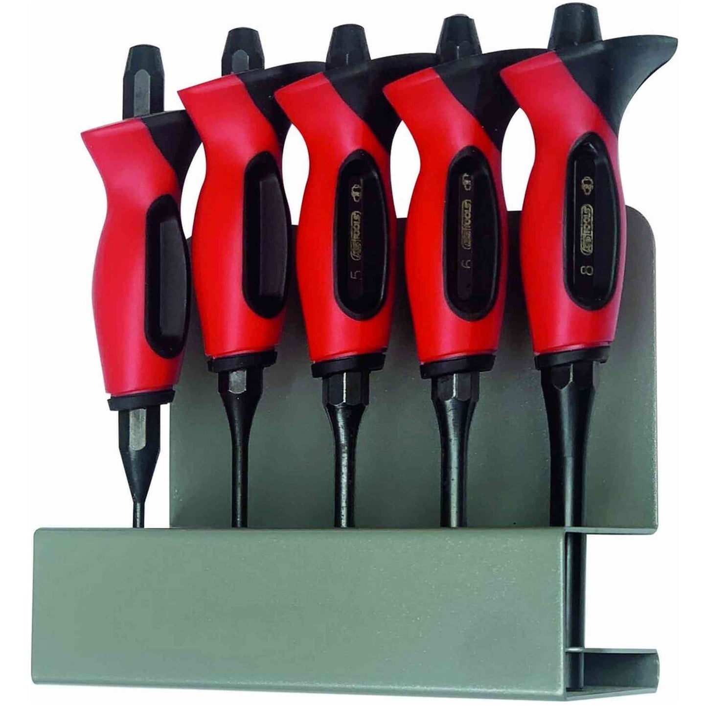 CHASSE-GOUPILLE 3/4/5/6/8MM MANCHE BI-MATIÈRE - PRESENTOIR DE 5PC