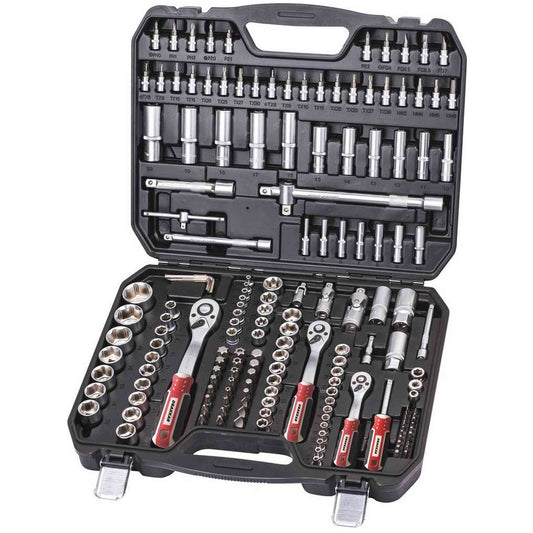 COFFRET 171 PCS - DOUILLES 1/4" 3/8" ET 1/2"