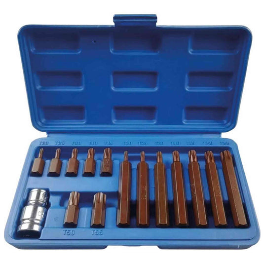 COFFRET DE 15 EMBOUTS DE VISSAGE TORX